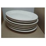 Soda Shop Glasses and Oval Plates