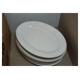 Soda Shop Glasses and Oval Plates
