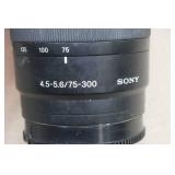 Sony Alpha 75-300mm f/4.5-5.6 Macro Camera Lens