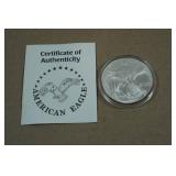 2004 US Silver Eagle Dollar Coin - 1 Troy Ounce