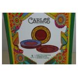 Carlos Cactus Canyon Terracotta Dinner Plates Set of 5