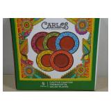 Carlos Cactus Canyon Terracotta Salad Plates Set of 5