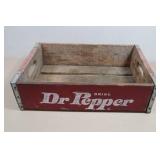 Vintage Dr Pepper Wooden Shipping Crate