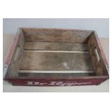 Vintage Dr Pepper Wooden Shipping Crate