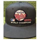 1991 Minnesota Twins World Series Champions Baseball Hat
