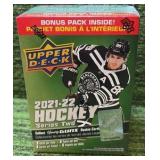 2021/22 Upper Deck Series 2 Hockey Factory Sealed Blaster Box-YOUNG GUN RC