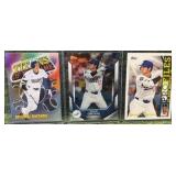 Shohei Ohtani Lot!  3 Cards in Total - Los Angeles Dodgers Legend!