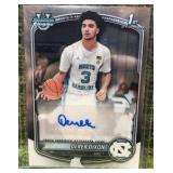 Topps 2025-26 Bowman University Chrome Autograph Derek Dixon #CPA-DD NCAA Card