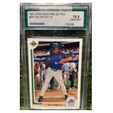 1991 Upper Deck Final Edition #87F Ken Griffey Jr. graded 10 Gem Mint