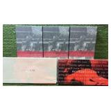 MJ BOX LOT of 5 Total (Empty) - Chicago Bulls NBA Basketball