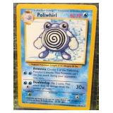 1999 Vintage WOTC Pokemon Unlimited Base Set Poliwhirl #38/102