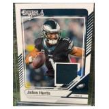 2024 Panini Donruss - Donruss Threads Jalen Hurts #DTH-JHU Philadelphia Eagles