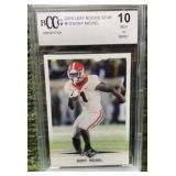 1015012 - 2018 Leaf Rookie Star Sony Michel #13 BCCG 10 Mint