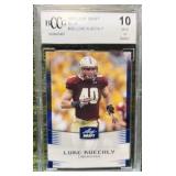Luke Kuechly 2012 Leaf Draft Blue SP #29 Rookie RC BCCG 10 Mint Panthers