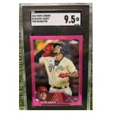 2023 Topps Chrome Refractor KETEL MARTE Magenta Refractor  SGC  D