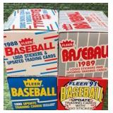 1988 1989 1990 1991Topps Baseball Traded Complete Factory Sets 4