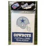 Vintage 1992 Pro Set Football Super Bowl Dallas Cowboy Binder