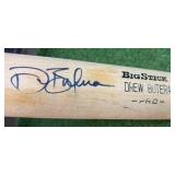 Drew Butera Game Bat Autographed ! Minnesota Twins  -BIG STICK PRO