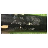 Marty Cordova Genuine T141 Minnesota Twins Baseball Bat Louisville Slugger Official Powerized