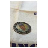 Minnesota Vikings Lot of 4 Items!  HOF Commemorative Issue, ORNAMENT, 1988 Hanky, & Bud Grant Coin!