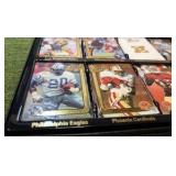 1991 Edition NFL Action Packed Football Cards in Holder & Sheath w/ Barry Sanders!