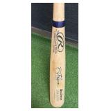Drew Butera Game Bat Autographed ! Minnesota Twins  -BIG STICK PRO