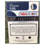 2025-26 Topps NBA Hoops Silver Holo Cooper Flagg #35 RC