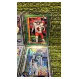 CHROME MIXED NFL INSERTS LOT- REFRACTORS & Numbered QB & Receivers