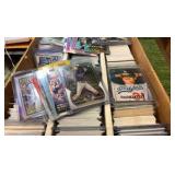 3 Row of Mixed MLB & NBA & MORE!  Top Loaded, Sleeved, & Unsleeved Collecting Cards -STARS Included!