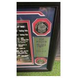 Joe Mauer Framed Display Photo Coin Dirt MLB COA Highland Mint Twins DF024723