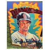 Lot of 3 1994 , Frank Thomas, Gregg Jeffries, & Bobby Bonilla  Donruss Diamond Kings JUMBO CARDS