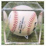 Terry Steinbach Autographed Baseball Inscribed "89 WS Champs!" Oakland Athletics