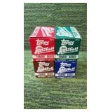 1987 1988 1989 1990 Topps Baseball Traded Complete Factory Sets (4)