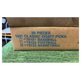 Box of 1991 CLASSIC DRAFT PICKS BASKETBALL PREMIERE EDITION #D /450,000 SETS