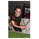 TIM TEBOW & JULIO JONES DISPLAYS TWO VERY LARGE DISPLAY PIECES -PICK UP ONLY! 52 x 29 & 24 x 10