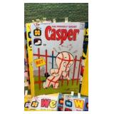 CASPER & WENDY COMIC LOT - VINTAGE-  15+ Comics in Color from the 70