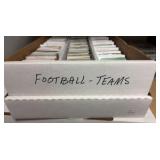 FOOTBALL TEAMS 3 ROW MIX of NFL CARDS !