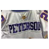 Adrian Peterson #28 Reebok Minnesota Vikings Home White Jersey XL Size 56