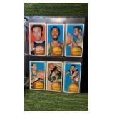 1970-1971 Topps Basketball Lot of VINTAGE BASKETBALL 12 PAGES !