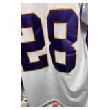 Adrian Peterson #28 Reebok Minnesota Vikings Home White Jersey XL Size 56