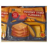 C3 - Rms Squishy Stack Flingers Ham & Cheese Toy Sets (Lot of 7)