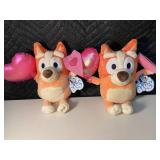 C3 - Bluey Bingo Plush Toys (Lot of 2)