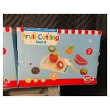 K4 - Play Right Veggie, Fruit & Pizza Kitchen Toy Set (Lot of 3)