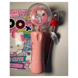 NV 4 - Hello Kitty & Friends Stickers, Light Spinner & Gear Sphere (Lot of 3)