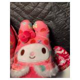 NY 1 - Squishmallows Hello Kitty and Friends My Melody Plush (Lot of 2)