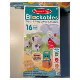 NM 1 - Melissa & Doug Blockables Farm Friends Play Set 16-piece (Lot of 3)
