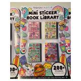 NY 1 - Fashion Angels Mini Sticker Book Library (Lot of 3)