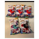 NY 1 - Marvel Spidey and His Amazing Friends Figure Set (Lot of 5)