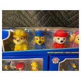 NY 1 - Paw Patrol Figure Gift Sets & Water Squirter (Lot of 5)