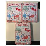 NV 1 - Hello Kitty Magnetic Tin Play Set (Lot of 3)